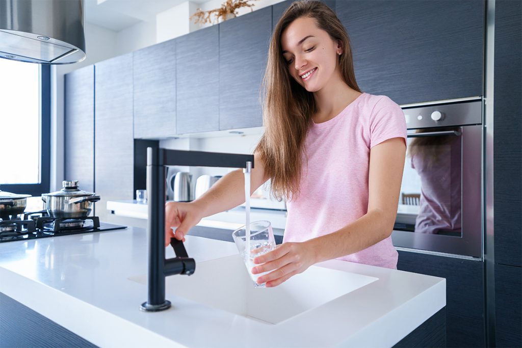 Get better tasting water with a whole-house water filter from American Clear Water.