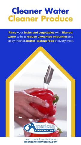 Cleaner water = cleaner produce