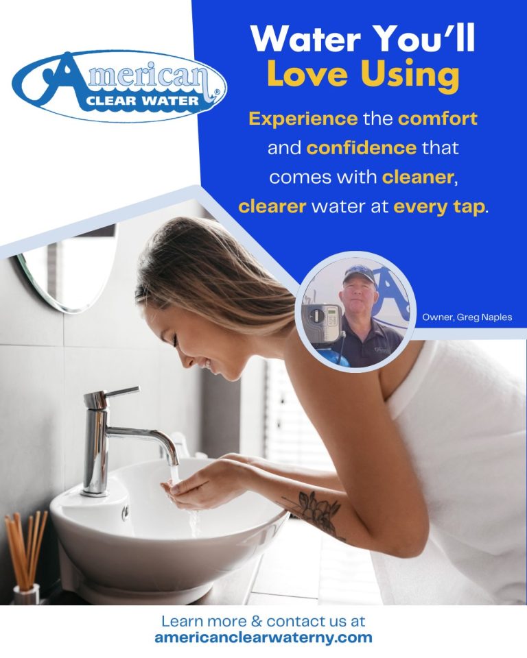 Read more about the article Clean, clear water makes all the difference.