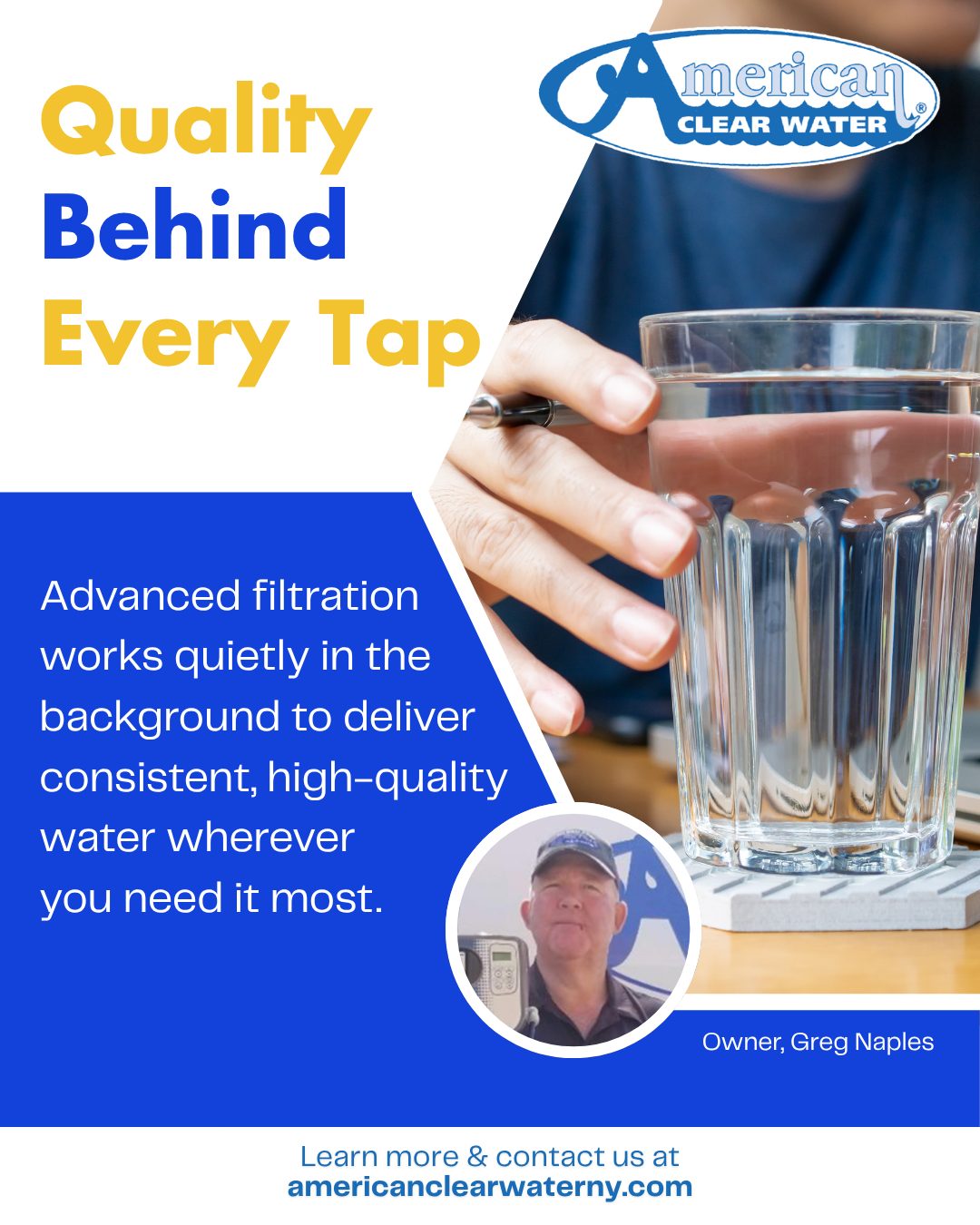 Read more about the article Quality behind every tap